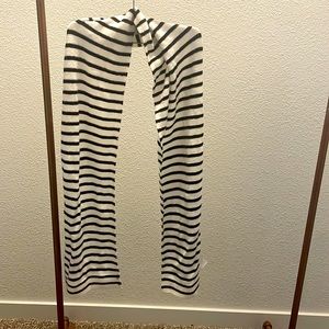 Striped scarf J crew